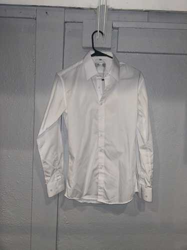 Designer Formal White Button Up