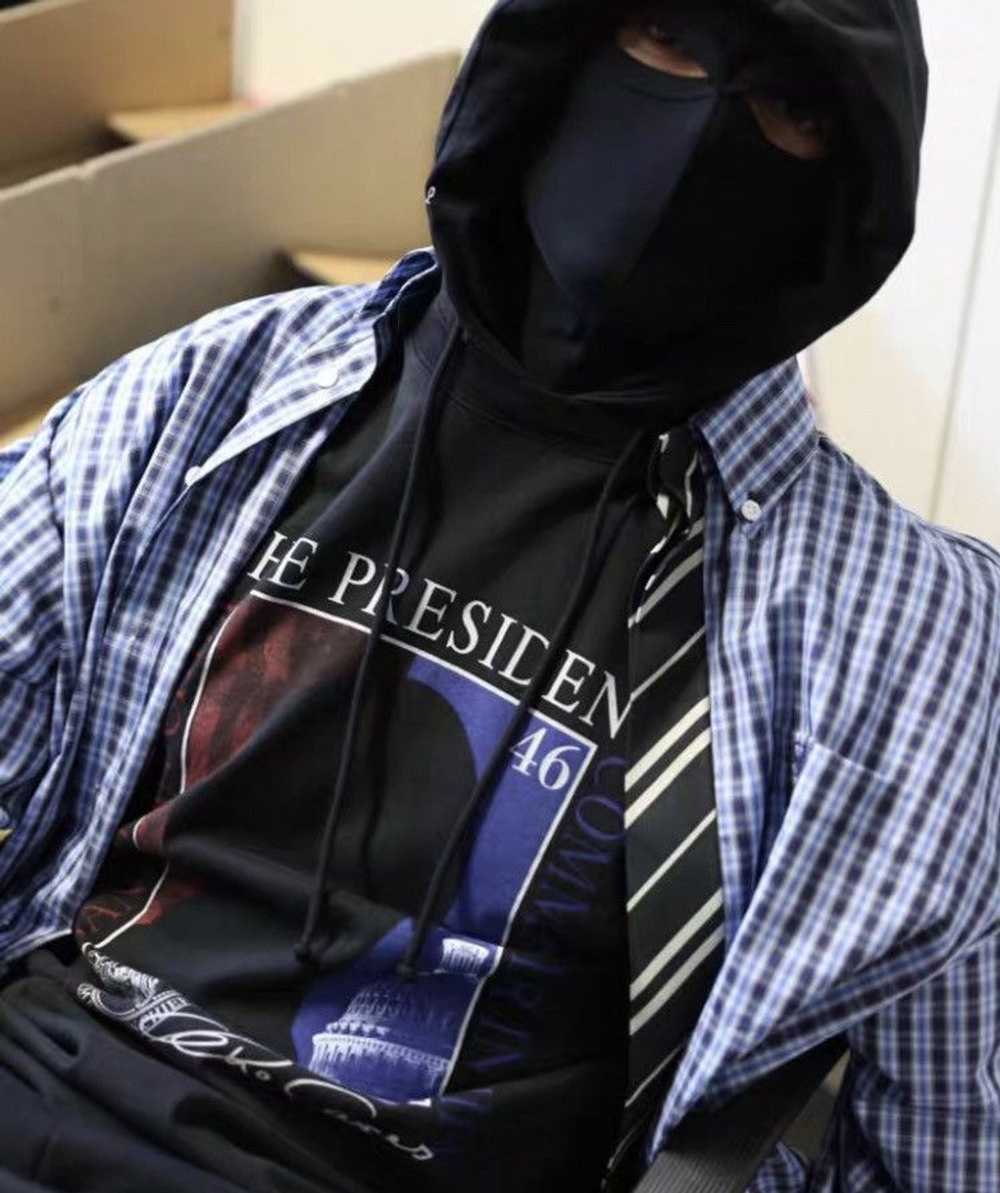 Vetements Vetements 20ss Presidential Black Face … - image 9