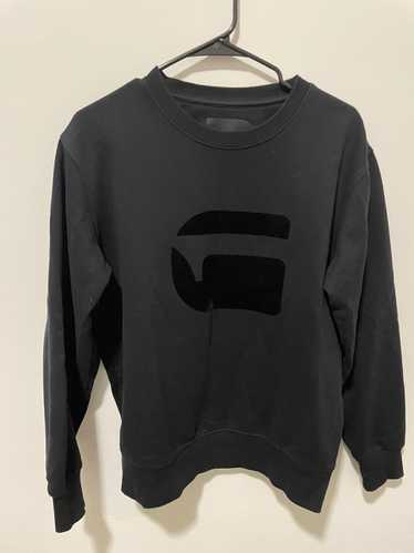 G Star Raw G-Star Raw velvet logo sweatshirt