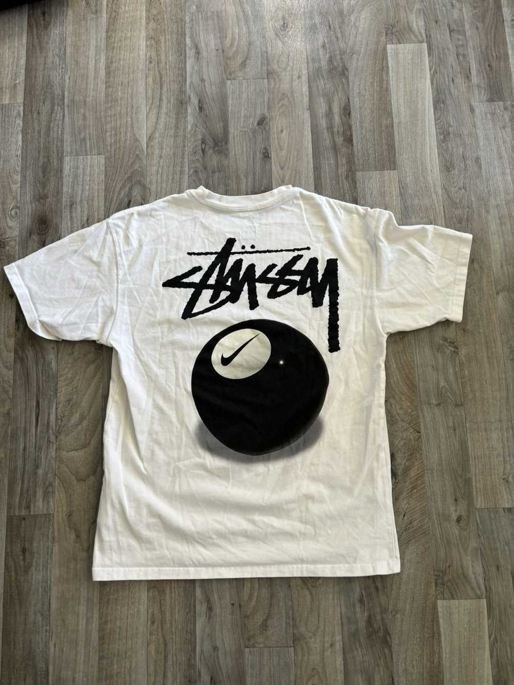 Nike × Stussy Stussy Nike 8 Ball Tee White - image 2