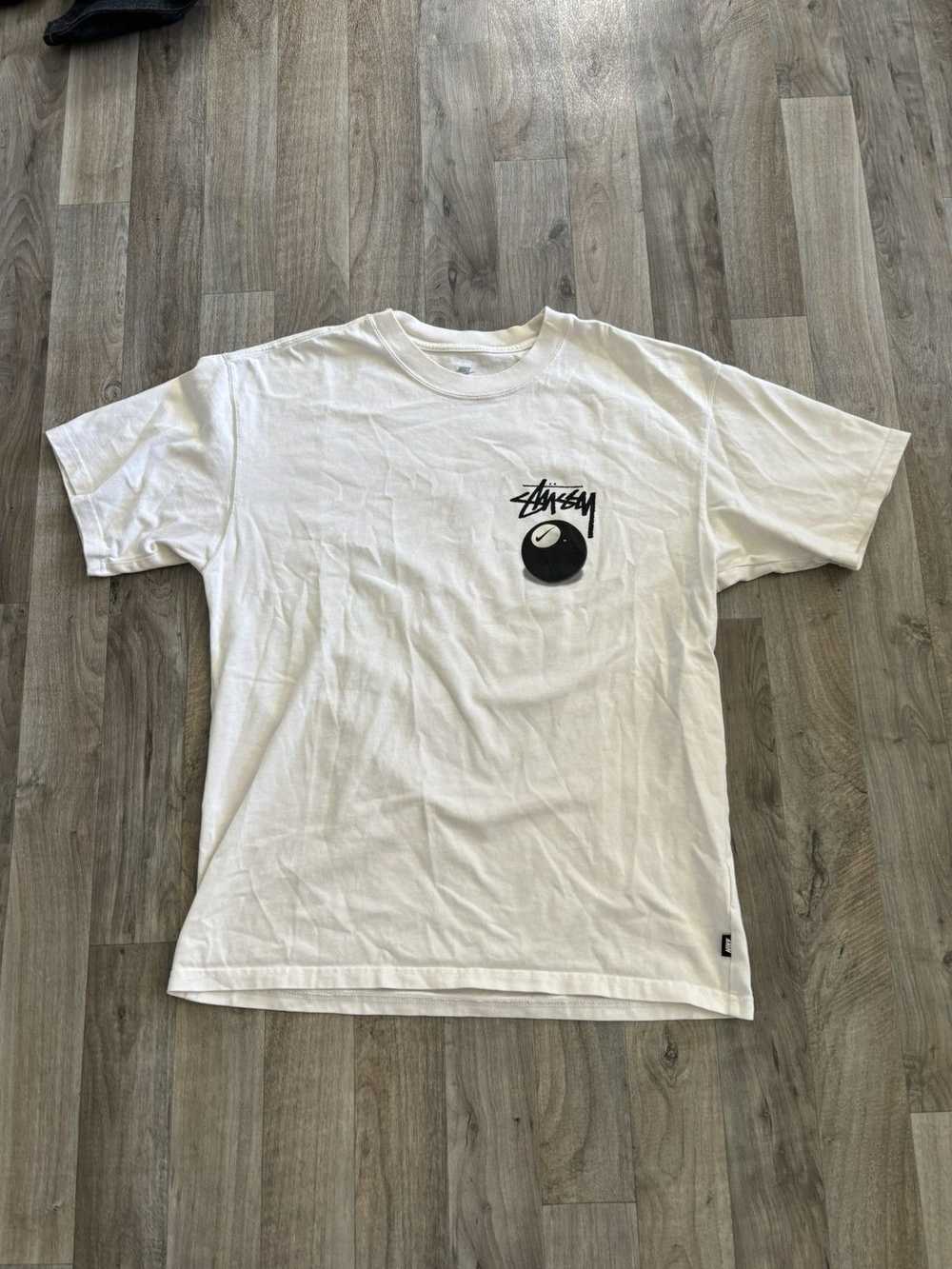 Nike × Stussy Stussy Nike 8 Ball Tee White - image 8