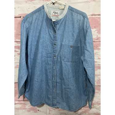 Roper Vintage Roper Western Denim Shirt Size Large