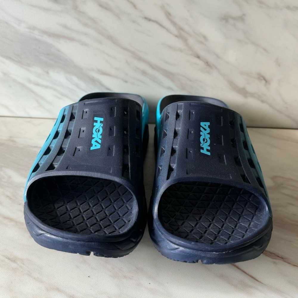 Hoka Hoka One Blue Unisex Slide Sandals - image 2