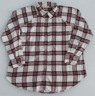 Other Terra & Sky Women's Soft Flannel Shirt Size 