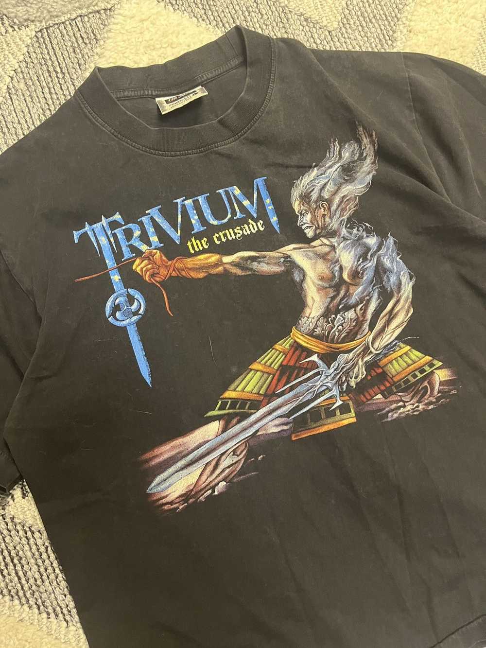 Rock Band × Rock T Shirt × Streetwear TRIVIUM VIN… - image 2