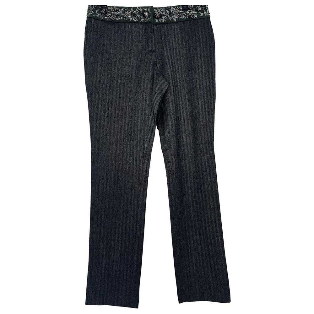 Non Signé / Unsigned Wool straight pants - image 1