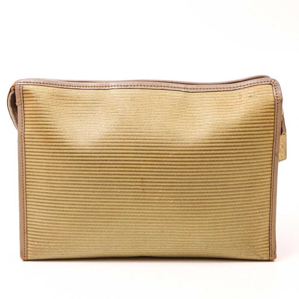 E4834-15 Vintage Yves Saint Laurent Clutch Bag Le… - image 4