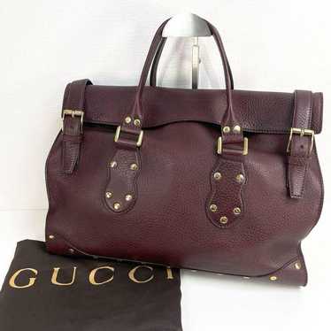 【Excellent Condition】Gucci Boston Bag Tote Bag Han