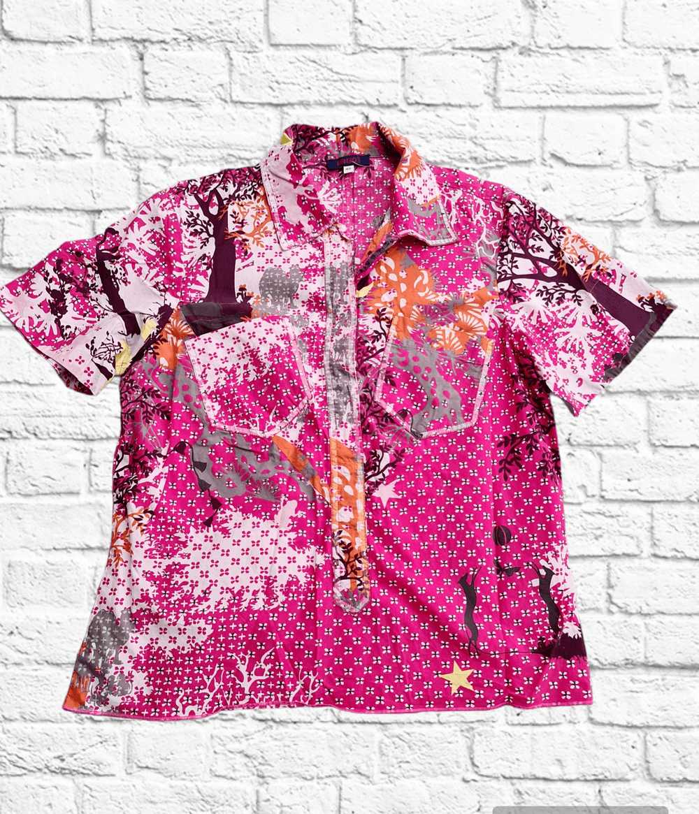 Kenzo Kenzo Floral Jungle Printed Shirt 1990's - … - image 1