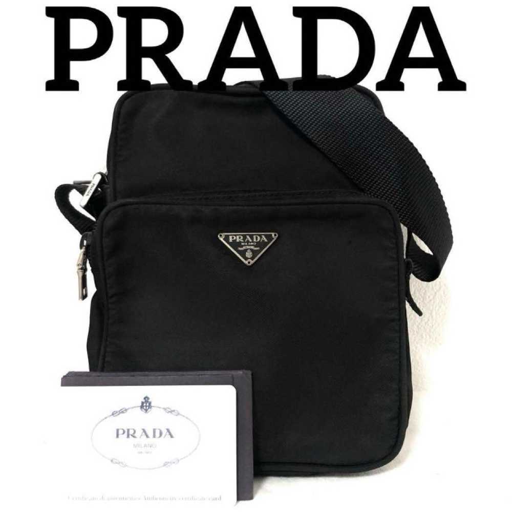 PRADA ★ Genuine Shoulder Bag Tote Bag Nylon Black - image 1