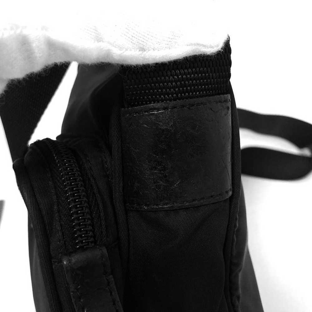 PRADA ★ Genuine Shoulder Bag Tote Bag Nylon Black - image 7