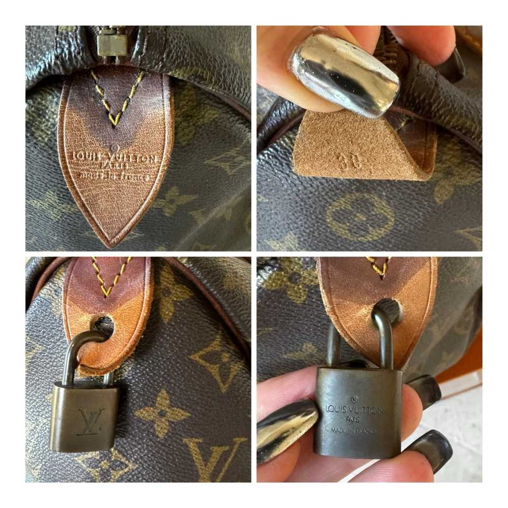 Authentic Louis Vuitton Speedy 30 Handbag - image 9