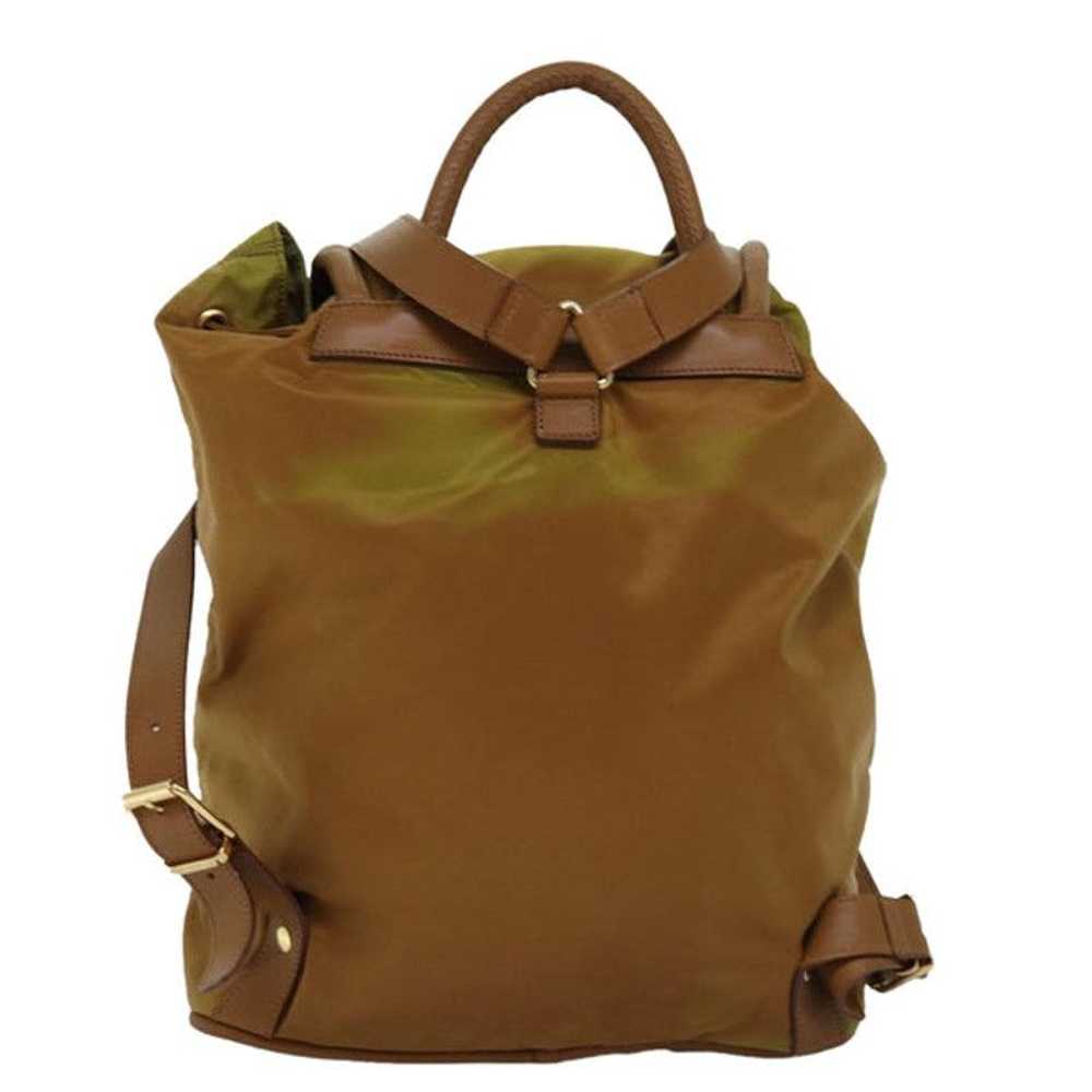 Celine CELINE Backpack Nylon Brown - image 2