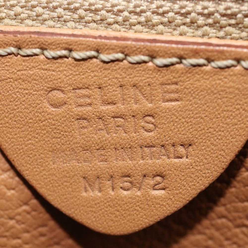 Celine CELINE Macadam Canvas Hand Bag PVC Leather… - image 12