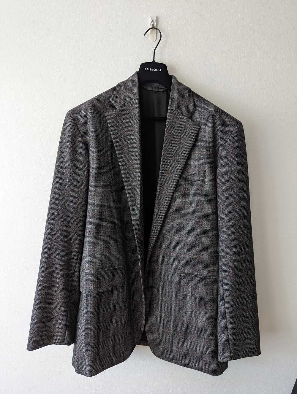 Balenciaga SU20 Rod Shoulder Blazer - image 2