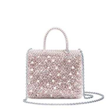 ANTEPRIMA Perla Glitter Pink Wire Bag