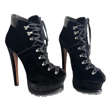 Alaïa Velvet lace ups - image 1