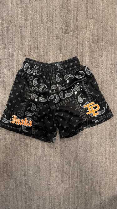 Gymshark Black Paisley Print Inaka Power Shorts