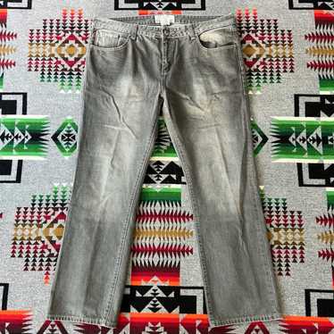 Ecko Unltd. Men’s Y2K Baggy Wide Leg Gray Denim V… - image 1