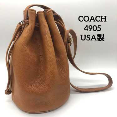 Old Coach 4905 Made in USA Drawstring Shoulder Bag