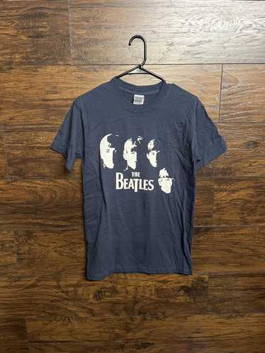 Gildan The Beatles Heads T-shirt - Beatles Band Si