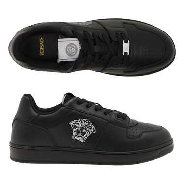 Versace Leather low trainers - image 1