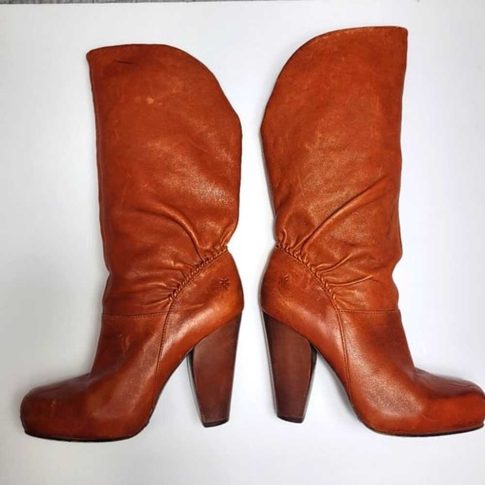 Frye Marta Leather Heeled Boots Women's size 5.5 … - image 1