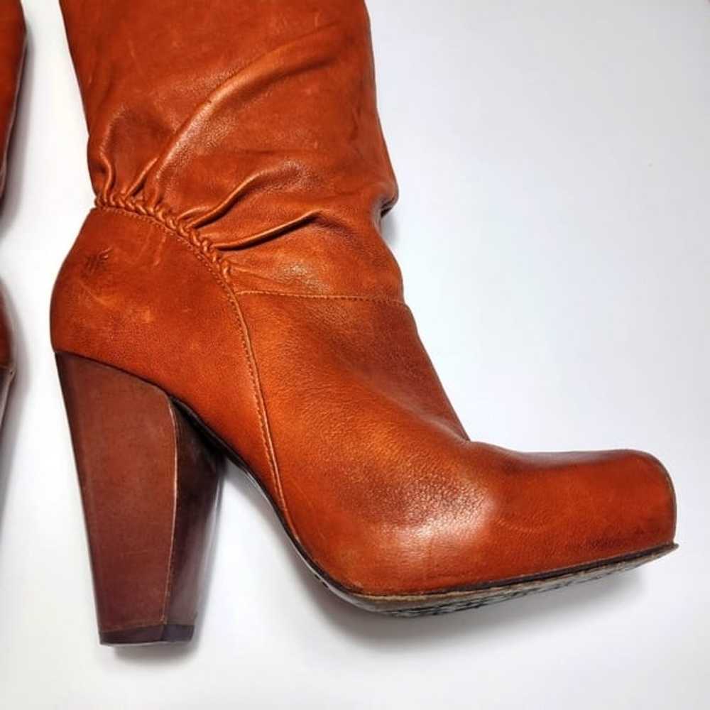 Frye Marta Leather Heeled Boots Women's size 5.5 … - image 6