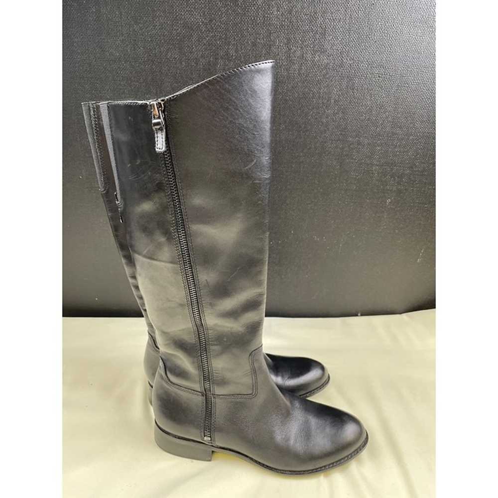 Franco Sarto Women's Black Leather Riding Boots/ … - image 3