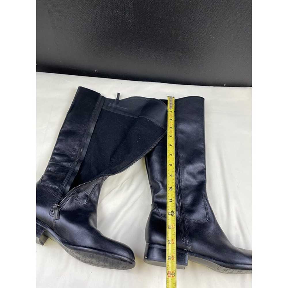 Franco Sarto Women's Black Leather Riding Boots/ … - image 7