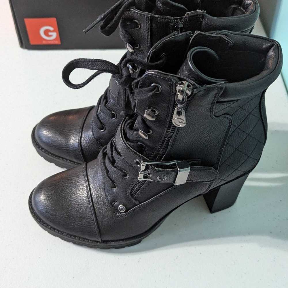 G by guess women's gg grovie-ss heel boots size 7… - image 6