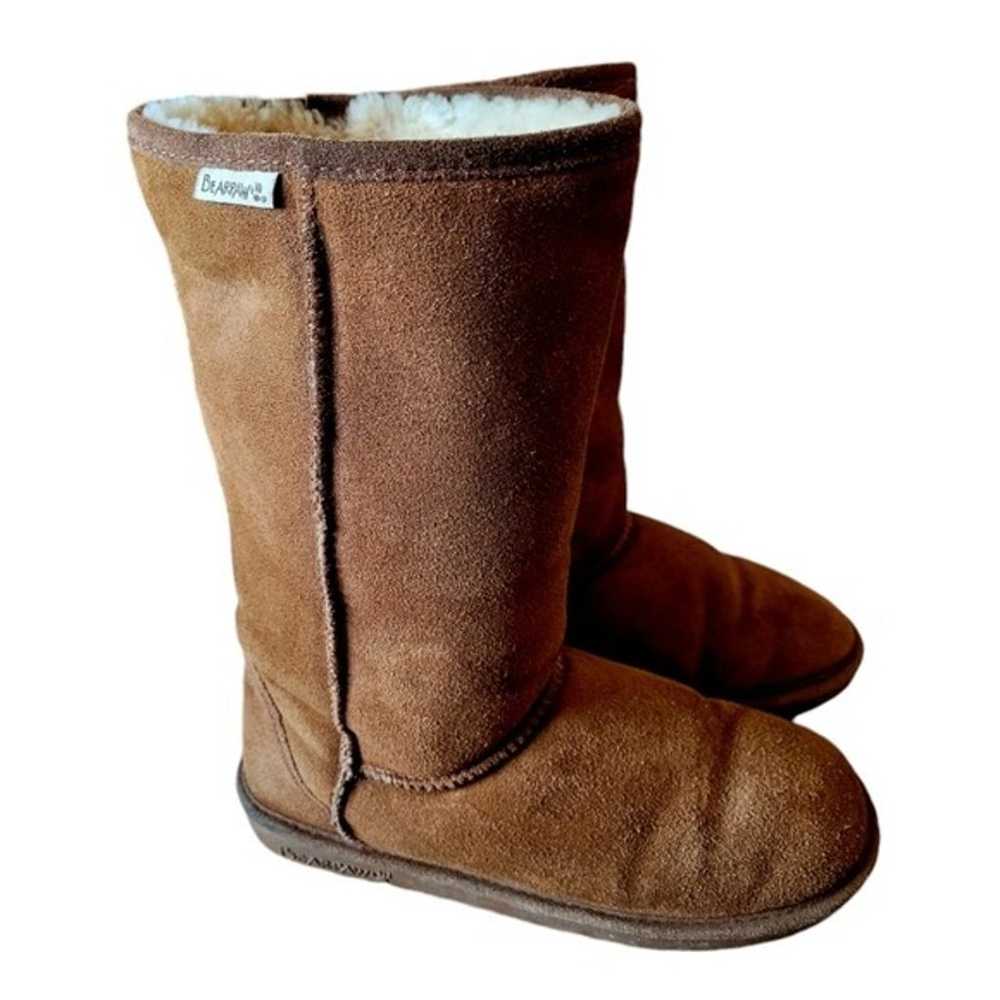 Bear Paw Brown Suede Tall Knee High Boots Women's… - image 2