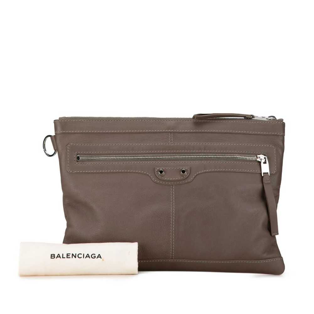 Balenciaga Leather clutch bag - image 12