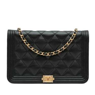 Chanel Boy leather crossbody bag