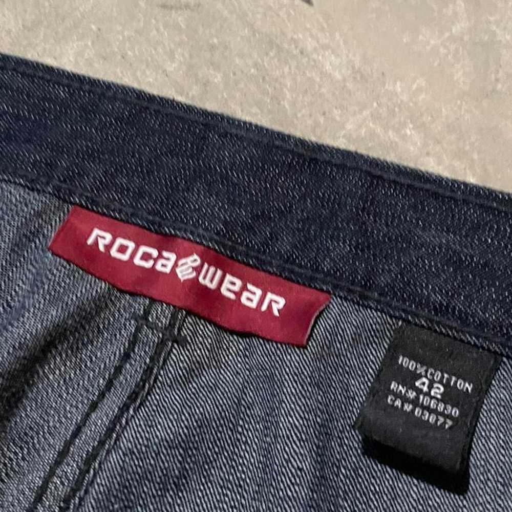 Rocawear Baggy rocawear jeans embroidered detail - image 6