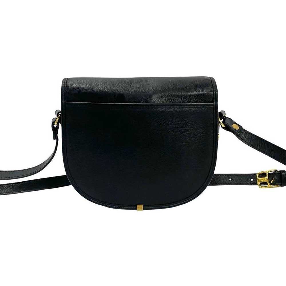 Yves Saint Laurent YSL logo leather shoulder bag … - image 9