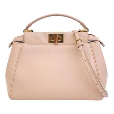 Fendi Peekaboo leather bag