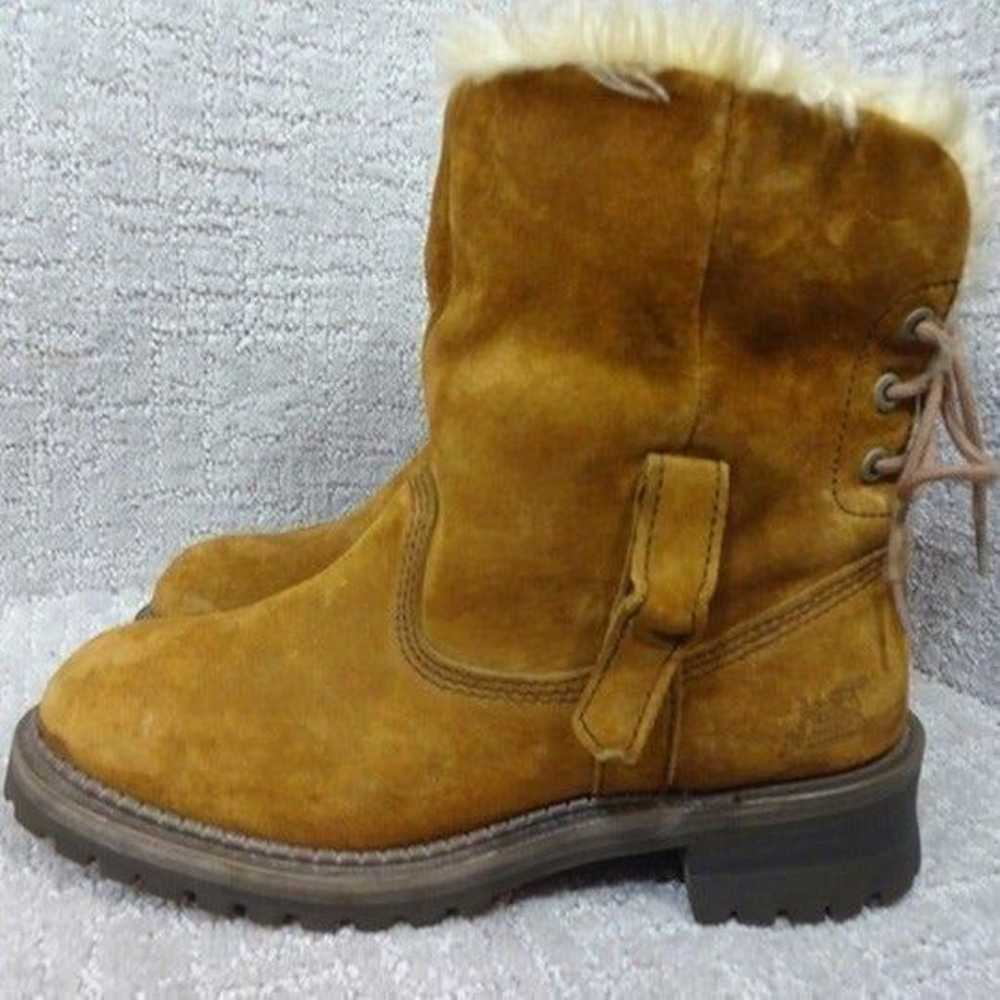 CAT Caterpillar Womens Size 9 W Brown Leather She… - image 1