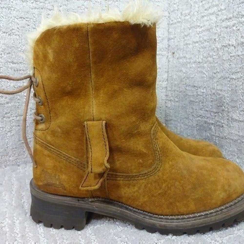 CAT Caterpillar Womens Size 9 W Brown Leather She… - image 4