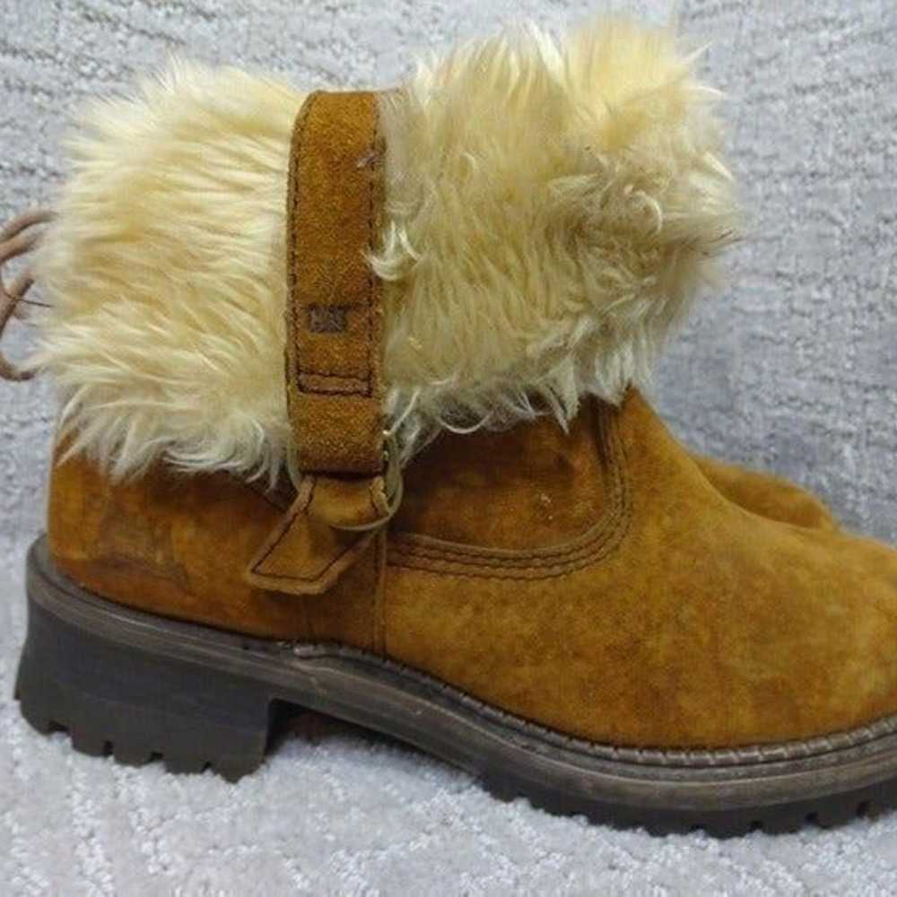 CAT Caterpillar Womens Size 9 W Brown Leather She… - image 9