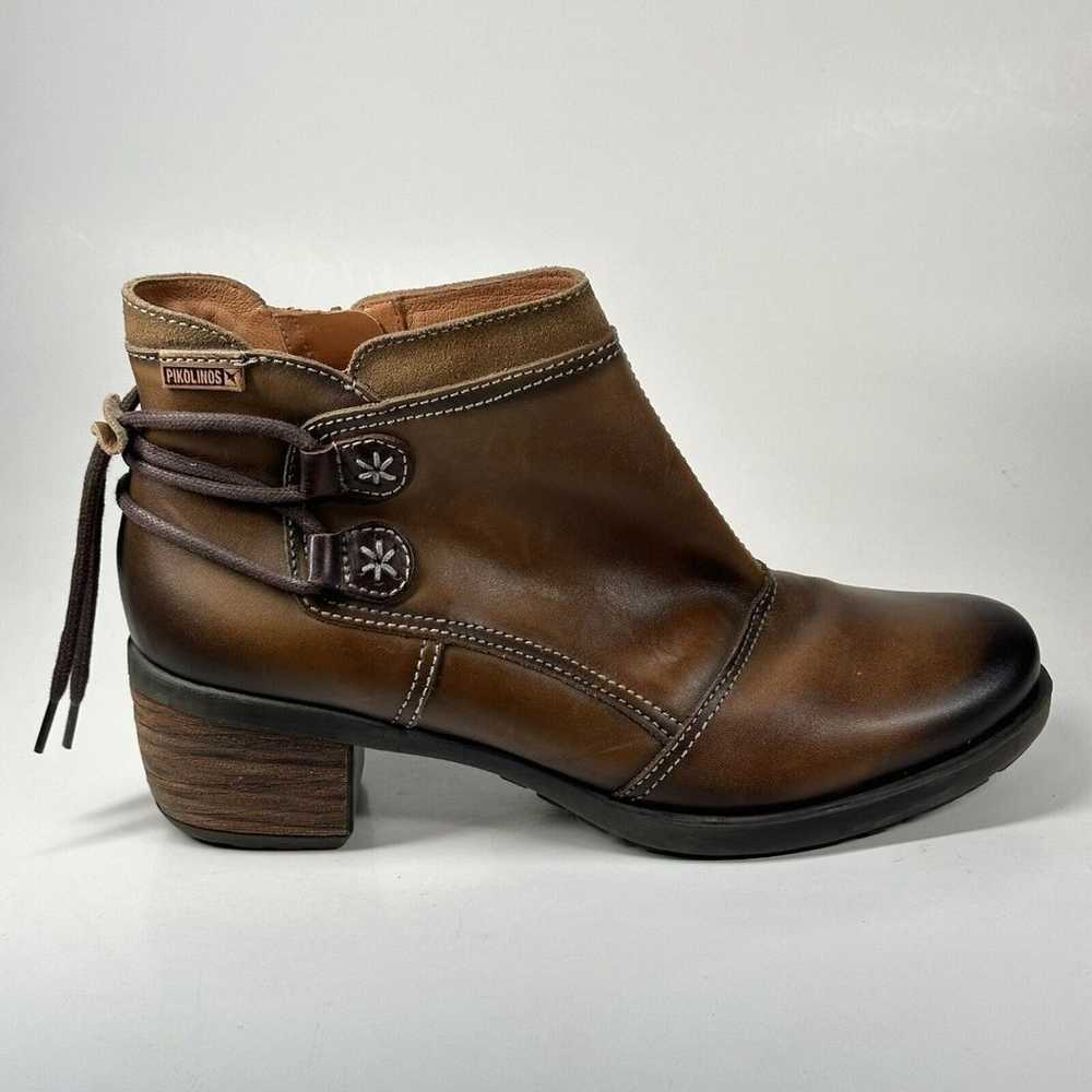 Pikolinos Booties Le Mans Womens Size 8.5 Brown L… - image 9