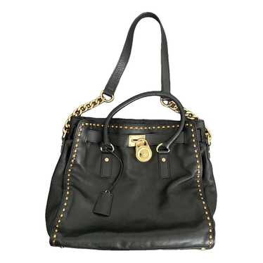 Michael Kors Hamilton leather handbag