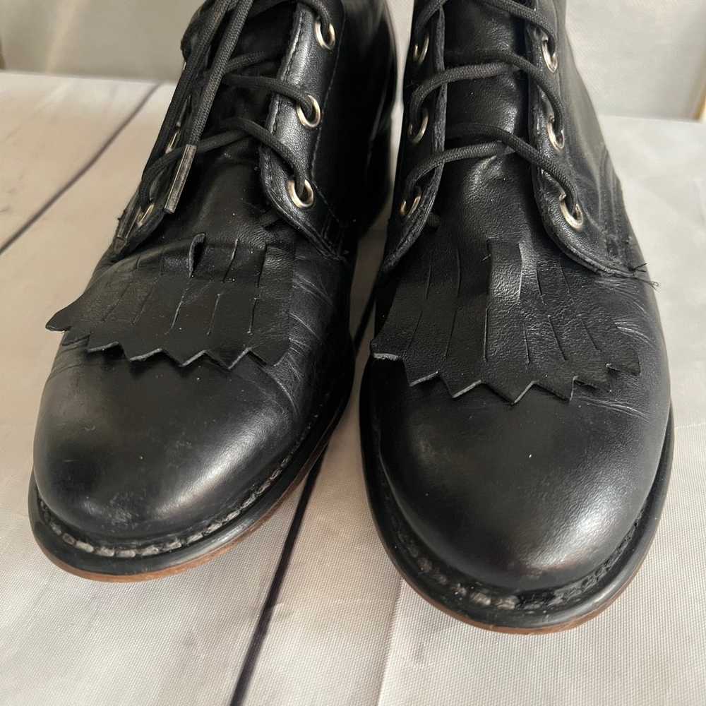 AMERICAN VINTAGE Laredo Boots Women's 6.5 Black L… - image 6