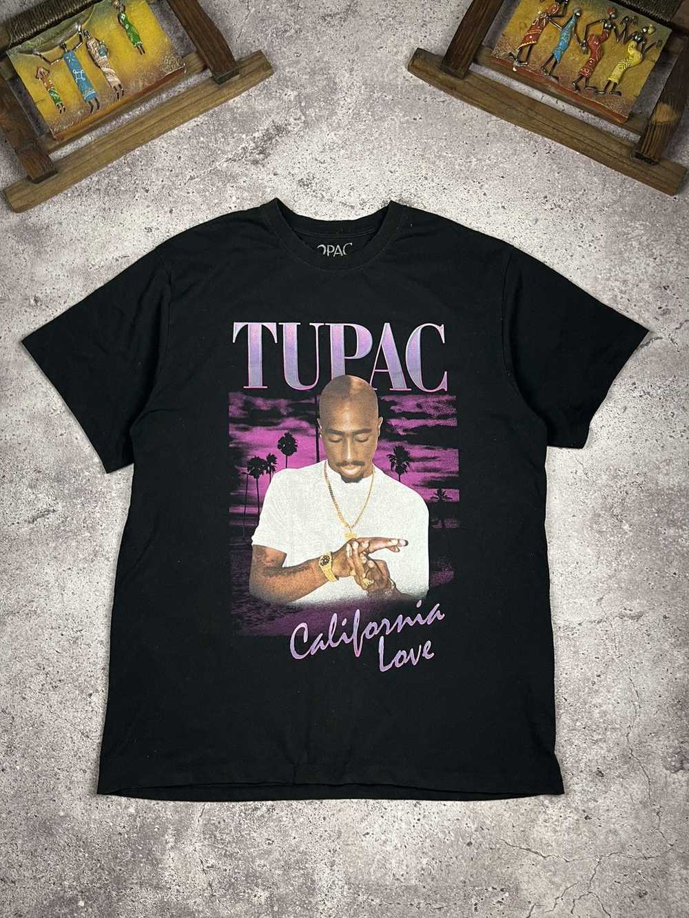 Band Tees × Makaveli × Rap Tees 2Pac Tupac Shakur… - image 1