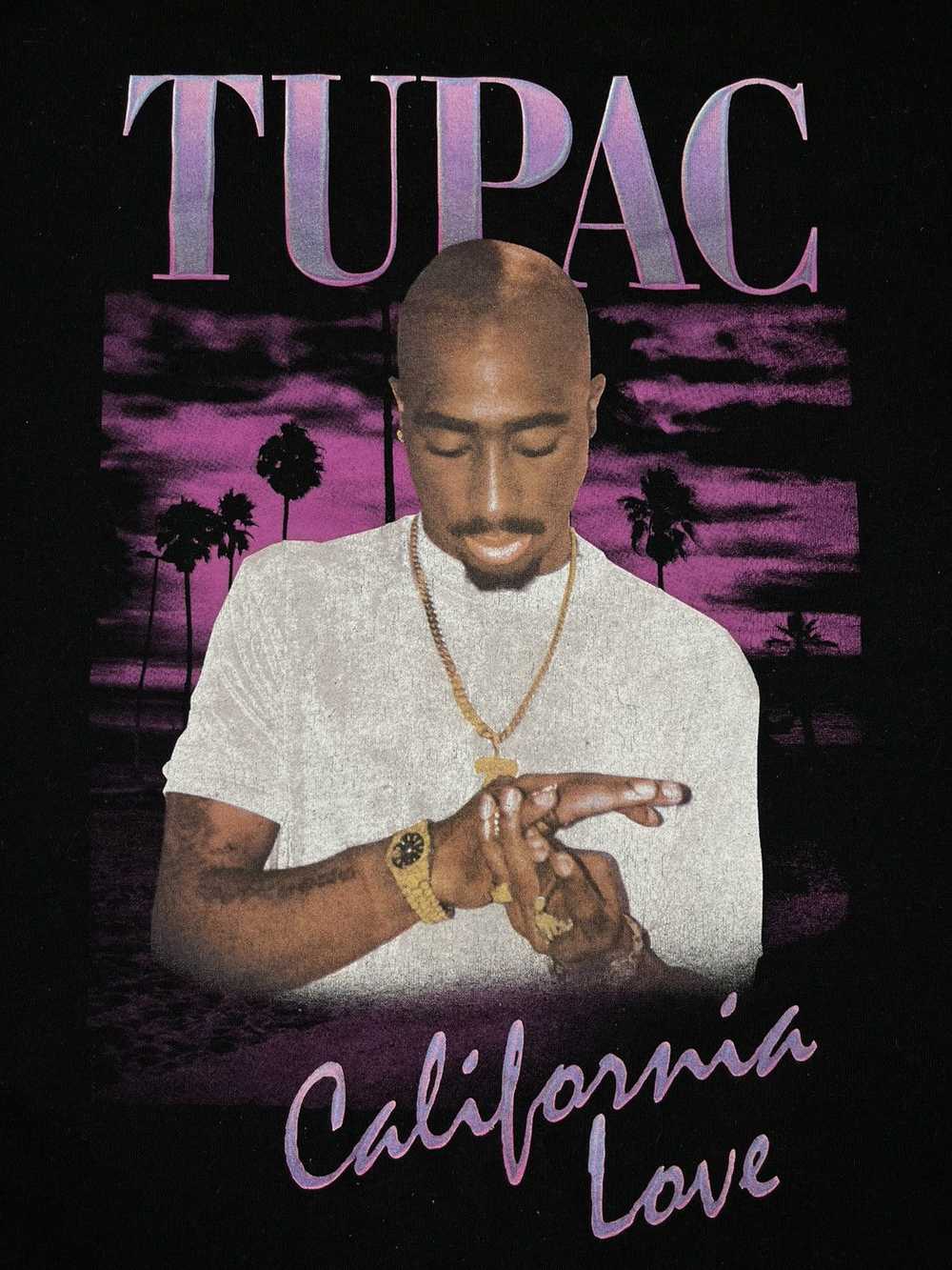 Band Tees × Makaveli × Rap Tees 2Pac Tupac Shakur… - image 3