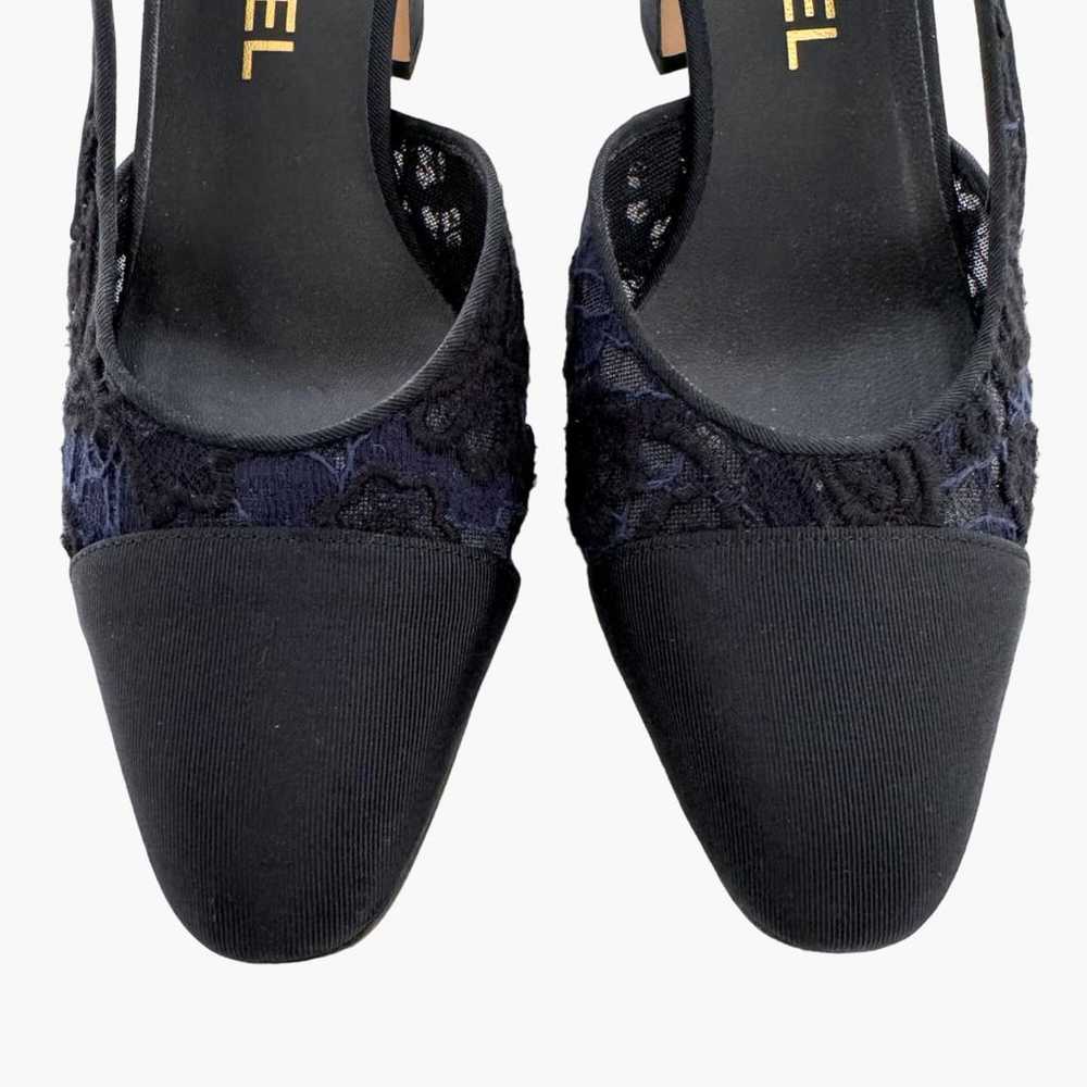 Chanel Cloth heels - image 4