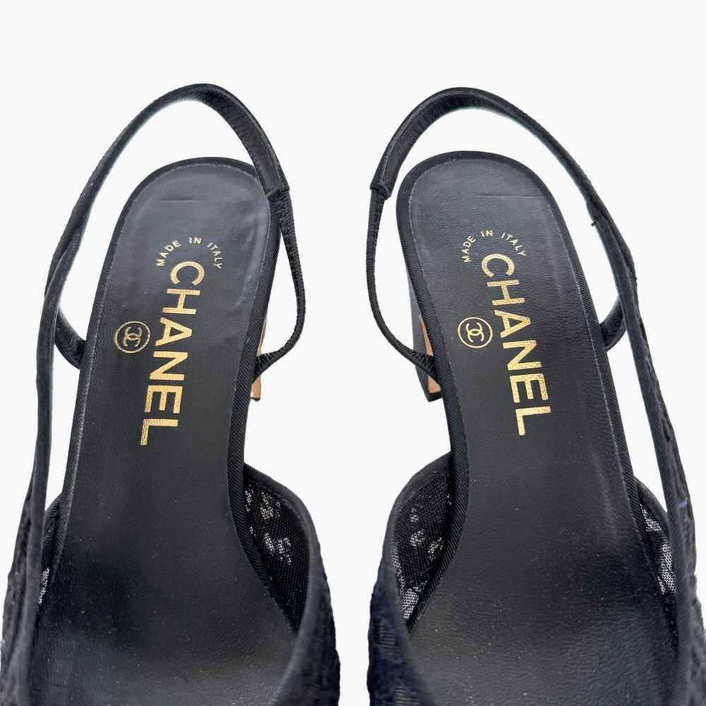 Chanel Cloth heels - image 5