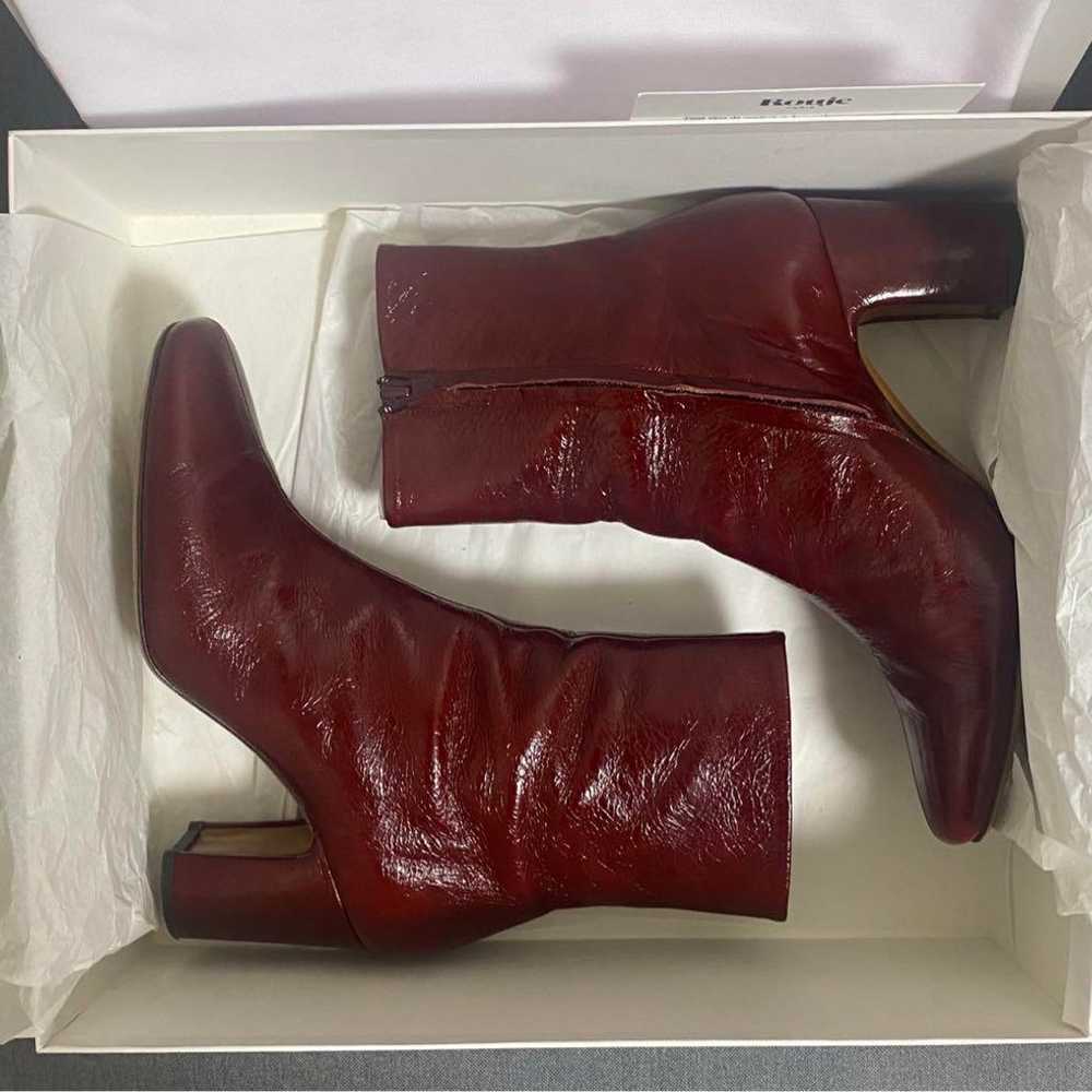 Rouje Paris boots Bordeaux 39 Rouge - image 10