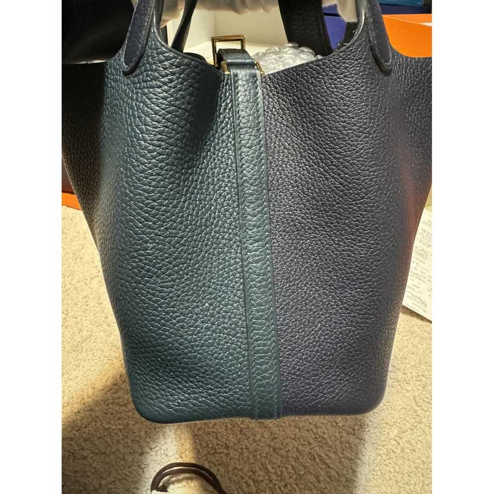 Hermès Picotin leather tote - image 8