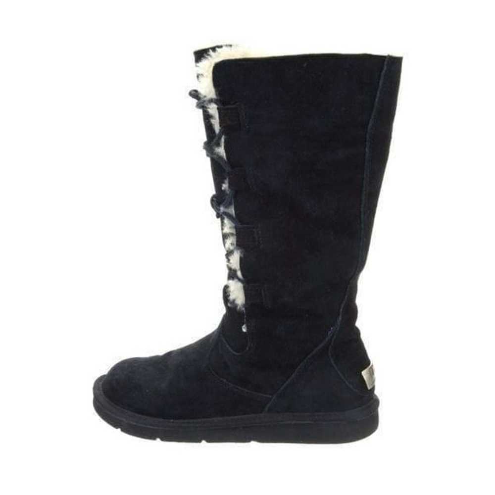 UGG Australia Women's "Whitley", Tall Black Suede… - image 2